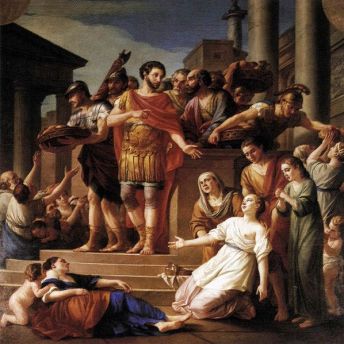 598px-Marcus_Aurelius_Distributing_Bread_to_the_People_1765_Joseph-Marie_Vien